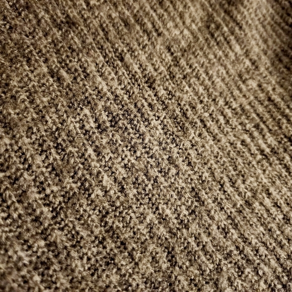 Free Press | Gray Ribbed V-Neck Sweater Women's XS Everyday Simple Classic EUC - Picture 3 of 5